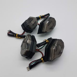 Đèn xi nhan + demi mũi tên Spirit lắp độ cho xe máy - Winner X - R15 - và các loại khá