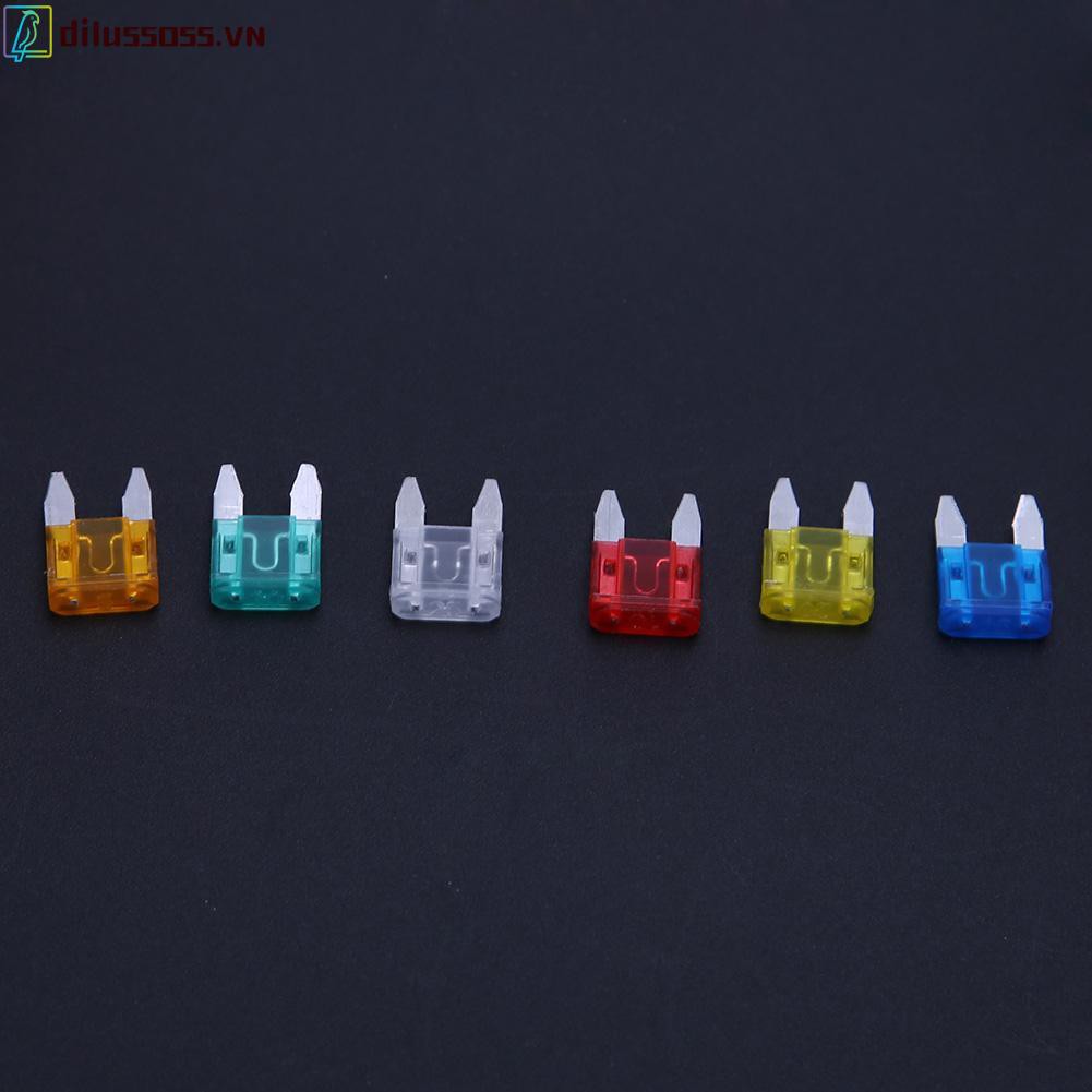 Set 60 lưỡi cầu chì 5a 10a 15a 20a 25a 30a cho xe ô tô chất lượng cao
