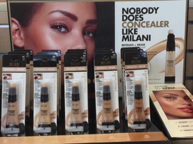 Che khuyết điểm MILANI Retouch + Erase Light-Lifting Concealer