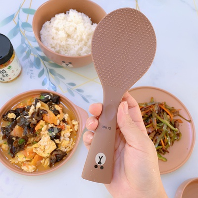 Muôi xới cơm LINE FRIENDS silicone chống dính