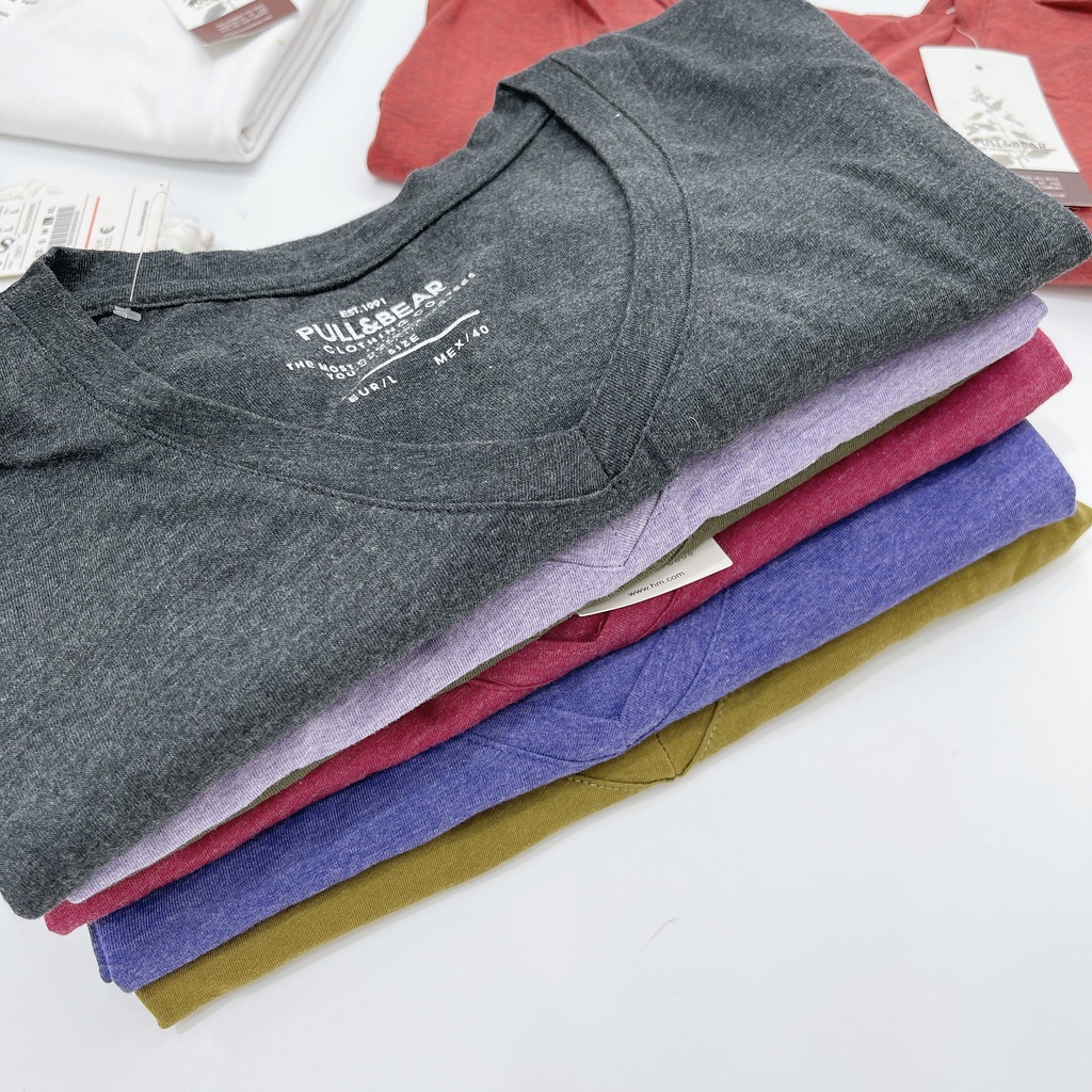 Áo phông đôi cộc tay Nam Nữ cổ tim dáng rộng IMES SHOP hàng Freesize chuẩn chất phông VNXK | BigBuy360 - bigbuy360.vn