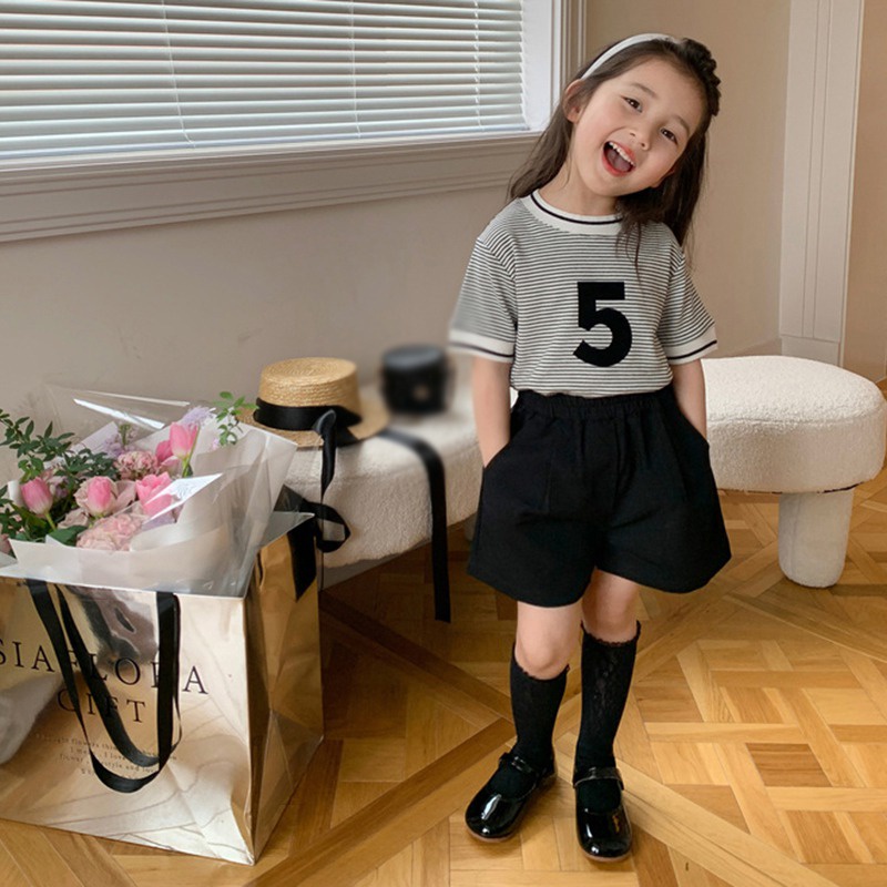 Quần Short Lưng Cao Thời Trang Mùa Hè Hàn Quốc Dành Cho Nữ