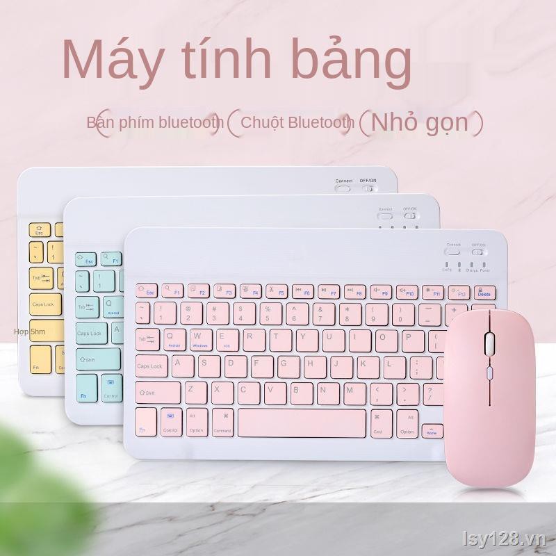 ◐™✿Sạc không dây bàn phím bluetooth máy tính bảng iPad ios Điện thoại Apple Android Huawei Matepad ngoài