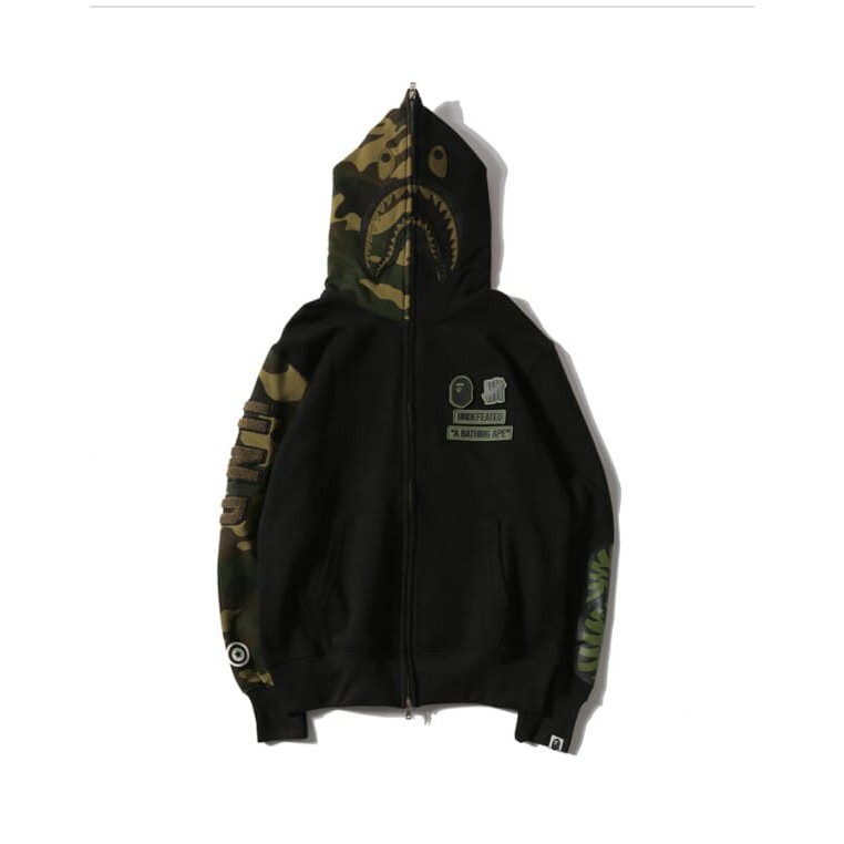 Áo Jacket Bape X Undefeated, Áo Hoodie Bape X Undefeated,Áo khoác Bape và undefeated