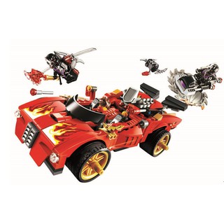 (HÀNG CÓ SẴN) BELA 9796 - LEGO NINJAGO THUNDER SWORDMAN SIÊU XE KAI ( Hàng hiếm có 1 Bộ)