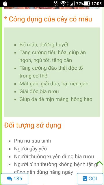 [Mã 267FMCGSALE giảm 8% đơn 500K] Cỏ máu GIA TRUYỀN (chia ấm sẵn) tăng cân, bổ máu | BigBuy360 - bigbuy360.vn