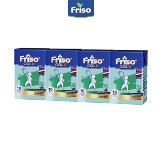  1 Lốc 4 hộp sữa Friso pha sẵn 4x110ml