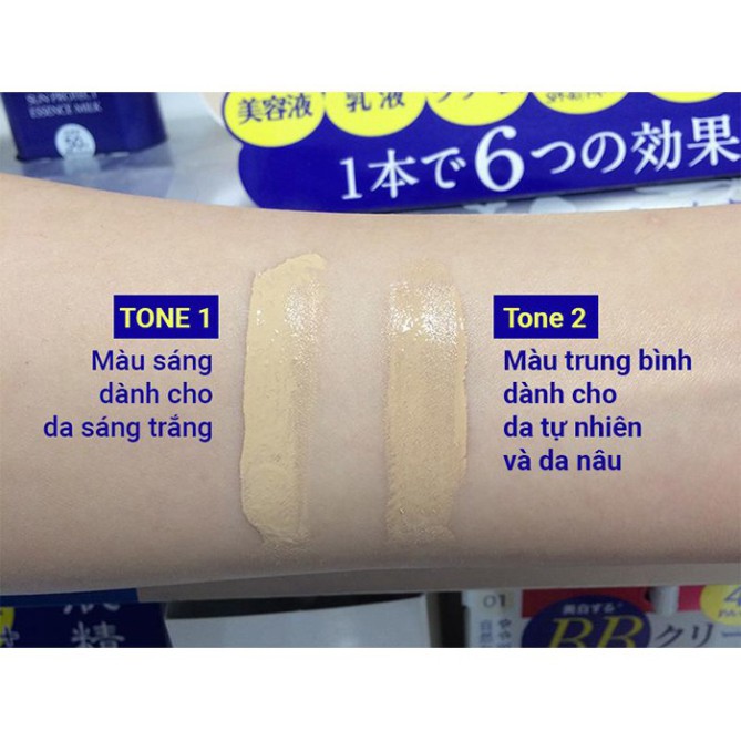 [Nhật nội địa] Kem trang điểm Sekkisei Kose BB White Cream 6 in 1 (tuýp 30 gram)