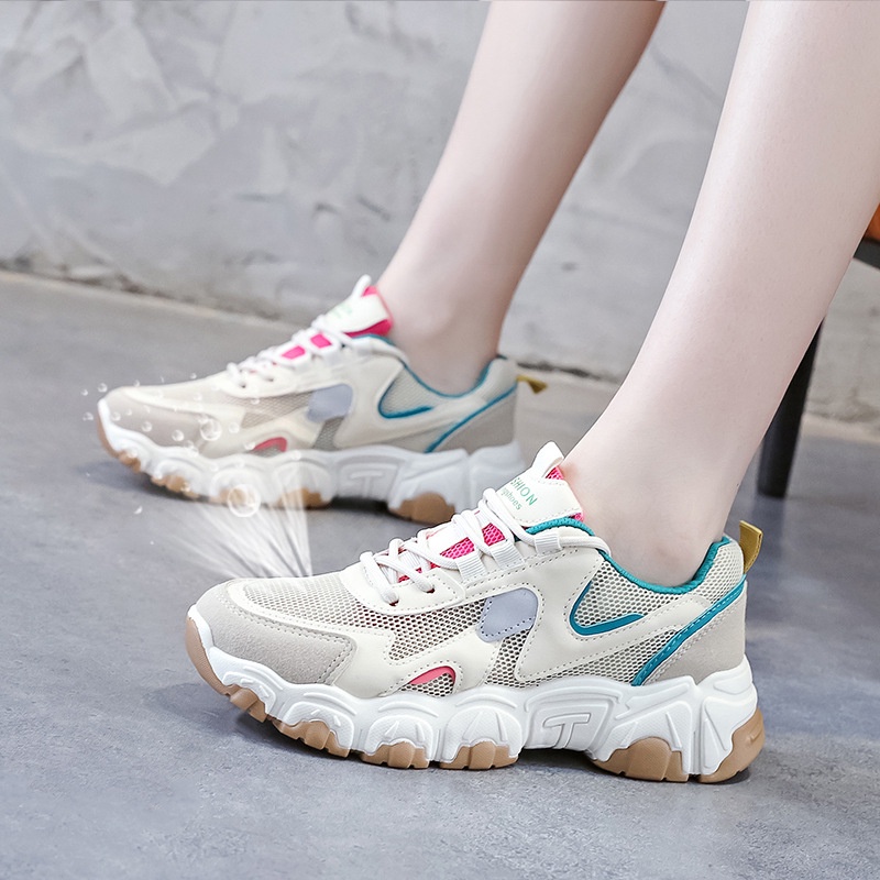 Giày thể thao MS thiết kế thoáng khí thời trang mùa xuân phong cách hàn quốc cho nữ TTH023