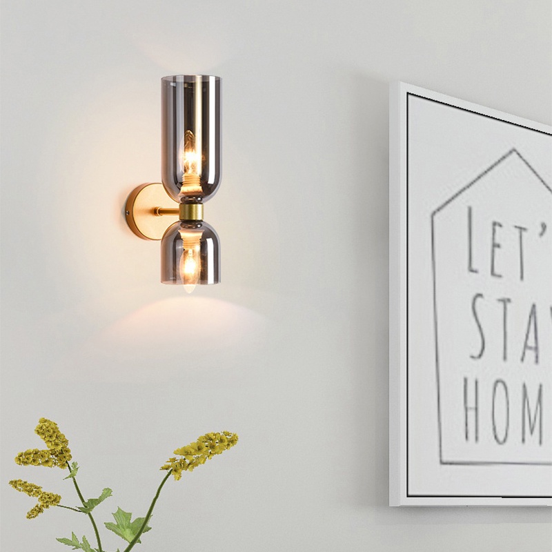 Đèn LED E14 Gắn Tường Trang Trí Nhà Cửa Phong Cách Bắc Âu Sang Trọng