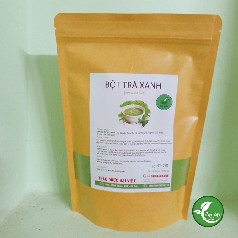 [1KG] Bột trà xanh nguyên chất Thái Nguyên