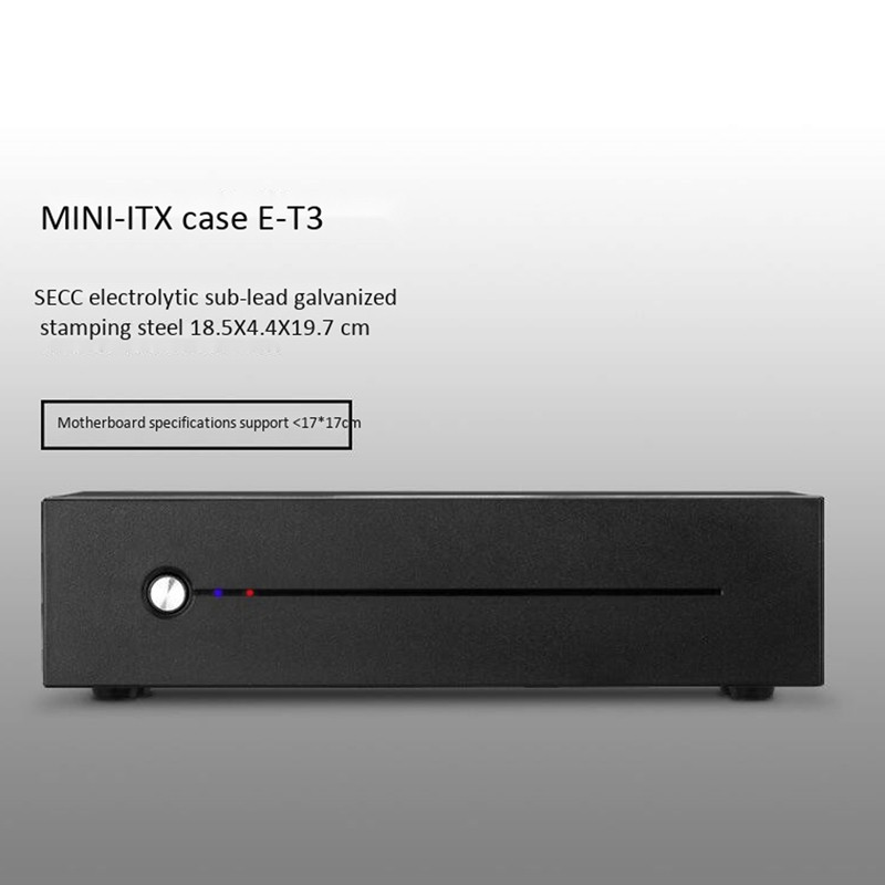 Vỏ Máy Tính E-T3 Mini-Itx 0.8mm Secc Cho A Parete Entro 6.7x6.7in