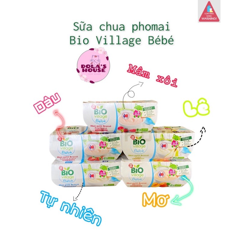Sữa chua BIO VILLAGE BÉBÉ