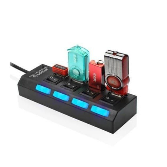 Hot Hub Usb 4 cổng có Công tắc nguồn Tốt