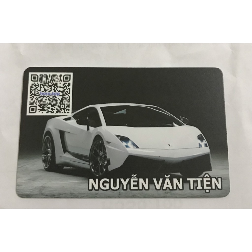 Danh thiếp thông minh 4.0 1 lần chạm qr code,card visit thông minh.