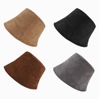 Mũ bucket da lộn thời trang xịn sò
