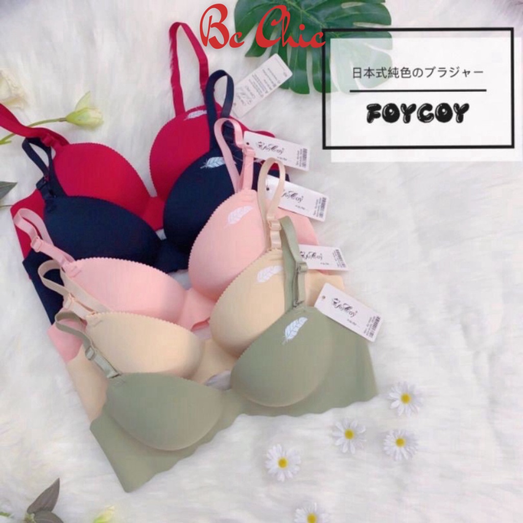 Áo Lót Su Hình Chiếc Lá Foycoy, Áo Ngực Su Đẹp BC_CHIC LINGERIE