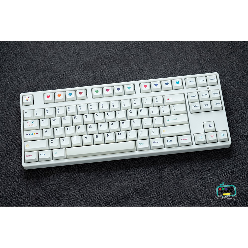 Nút bàn phím keycap Symbol PBT bản giá rẻ (Leopold, IKBC, Filco, NJ68,...)