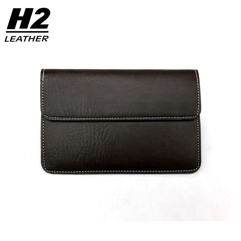 Ví đựng hộ chiếu, giấy tờ đăng kiểm xe Đồ Da H2 VD0012 (Nâu)- H2leather