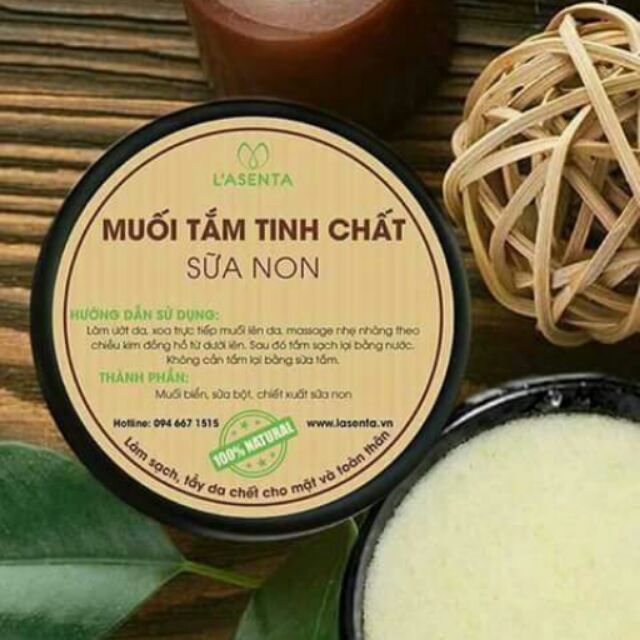 Muối tắm tinh chất sữa non