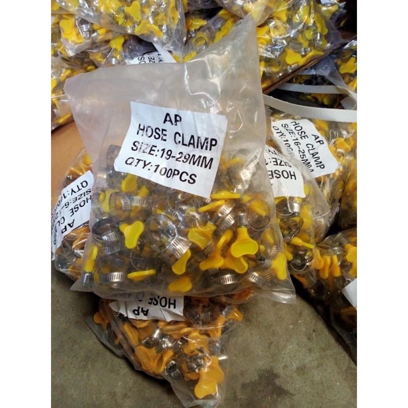 Đai siết ốc, đai siết inox 201, đai siết cổ dê có van vặn tay