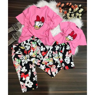 Set đồ đôi hình vịt cho mẹ và bé gái