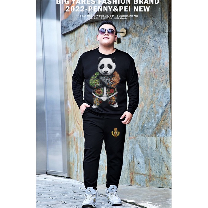 Bộ quần áo dài tay nam kiểu dáng Hàn Quốc, Bộ Thể Thao Nam 40kg đến 105kg