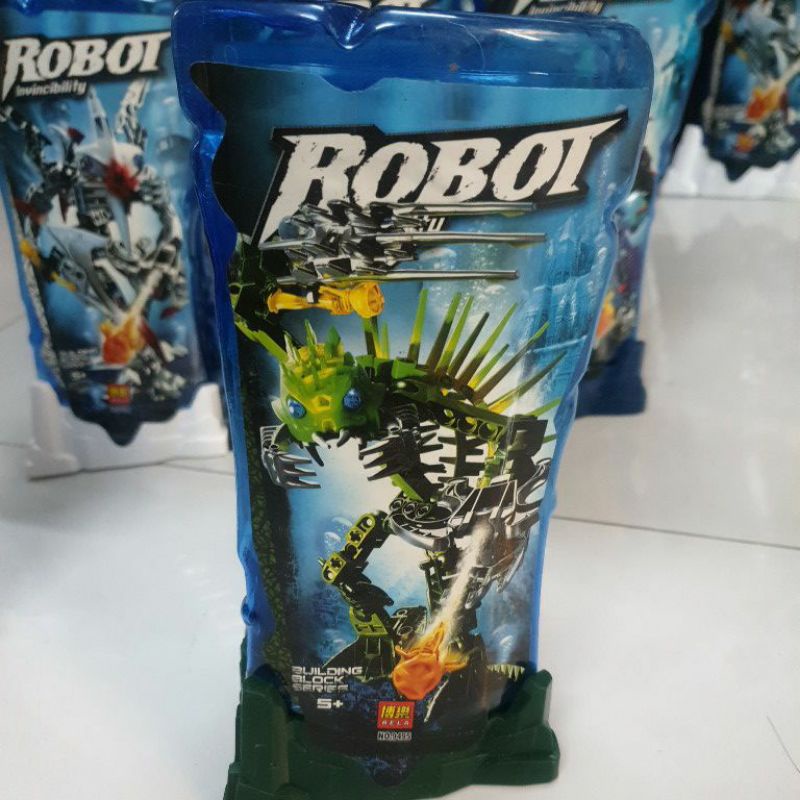 Lego Bela 9491-9496 Lắp Ráp Robot Invincibility