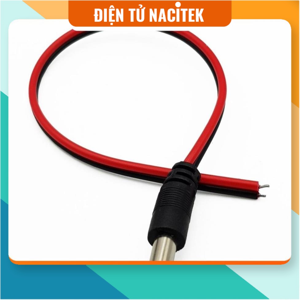 [NSHOP] Jack DC 5.5x2.1mm đực có dây