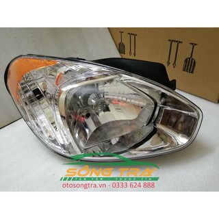 Đèn pha hyundai verna 2008, bên lái