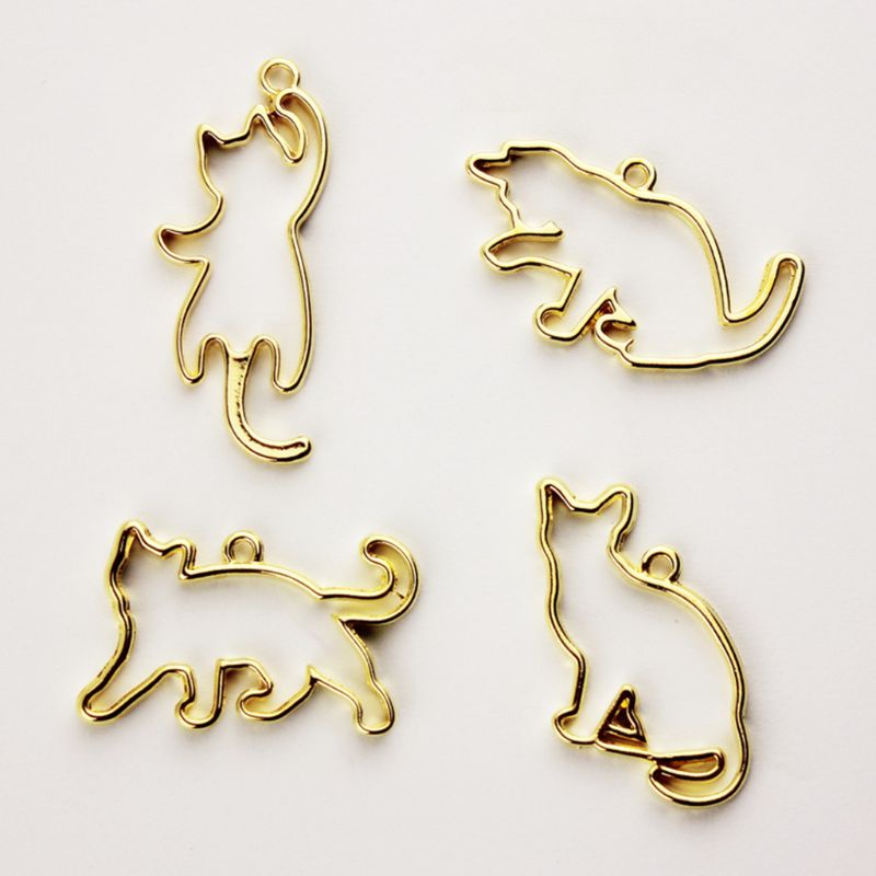 Khuôn Làm Trang Sức Thủ Công Hình Cáo / Mèo Kitty