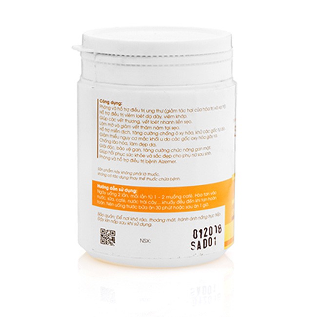 Tinh Chất Nghệ Vàng SOCUMIN 200G (Chứa Curcumin 95% - Không Chứa Tinh Bột)