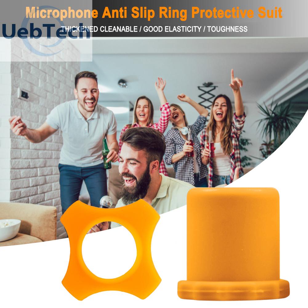 Bộ 2 Vòng Gắn Micro Không Dây Cầm Tay Chống Lăn