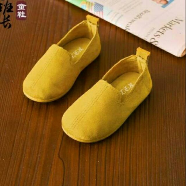 Giày da lộn siêu mềm"