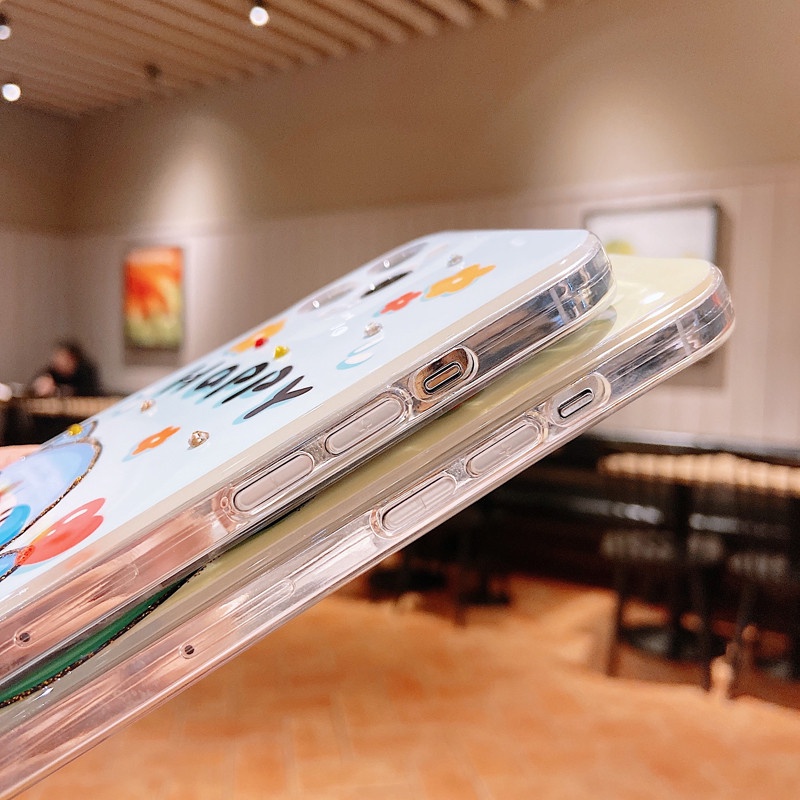 Ốp Điện Thoại blu-ray Mềm In Hình Ếch Hoạt Hình Cho iphone 15 14 13 12 pro max 11 pro 7 8 plus xs max x xr