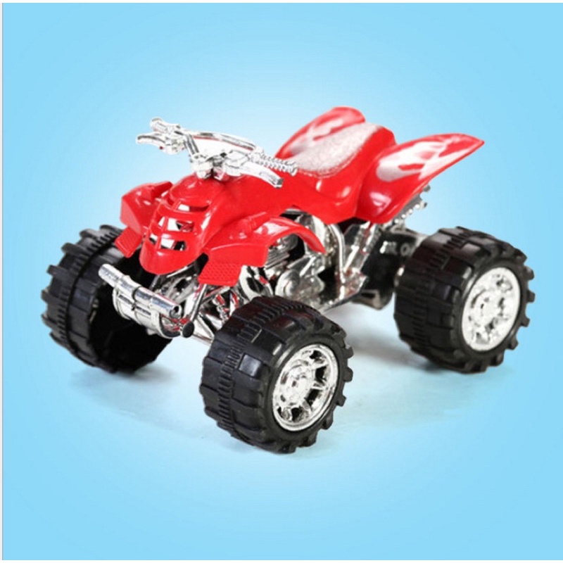 [ Rẻ Vô Địch] Đồ chơi trẻ em mô tô Xe máy mini chạy đà 4 bánh dễ thương nhiều màu sắc.