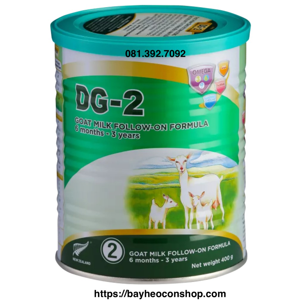 Sữa Dê công thức DG-2 400g
