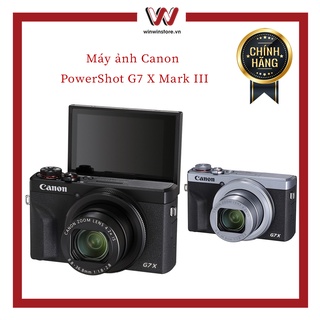 Mua Máy ảnh Canon Powershot G7 X Mark III ( Đen / Bạc )