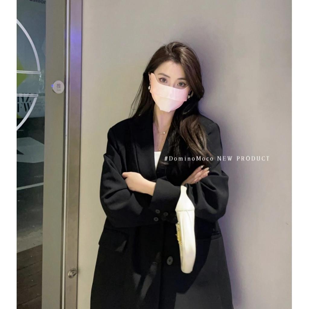 Khẩu Trang Ngăn Tia UV UPF 50+ DOMINOMOCO Hàn Quốc Mềm Mịn