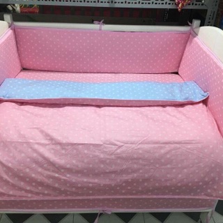 Quây và ga bọc đệm cho cũi