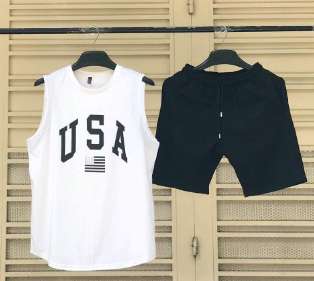 Đồ bộ thể thao thun lạnh USA | BigBuy360 - bigbuy360.vn