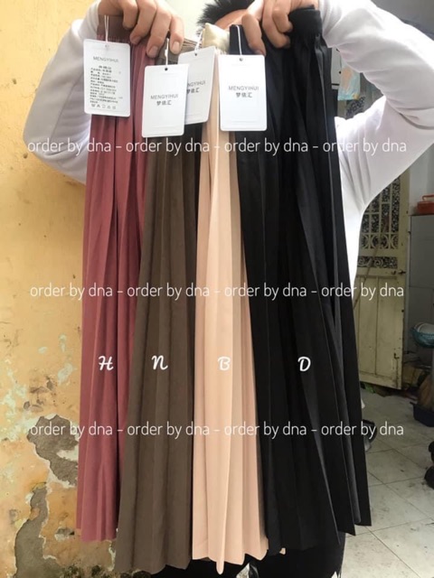 SẴN CHÂN VÁY MIDI XẾP LY | BigBuy360 - bigbuy360.vn