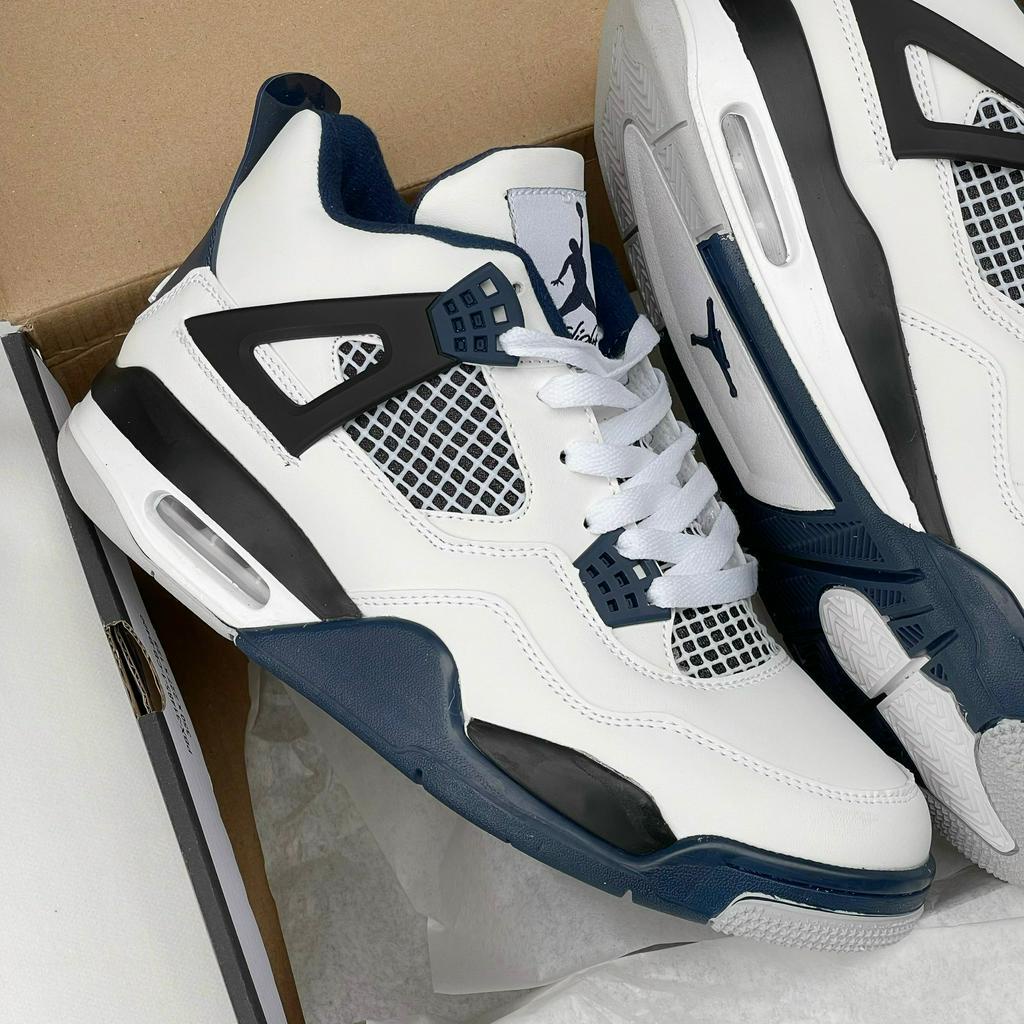 Giày Thể Thao JD4 xanh than ,JD4 Midnight Navy  2023