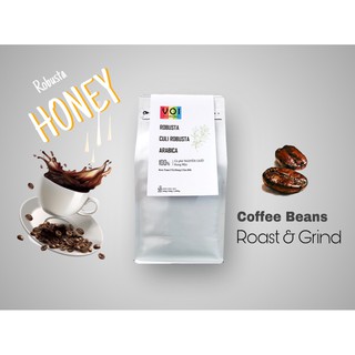 300g Cà Phê Robusta - Nguyên chất 100% hạt rang/xay tự nhiên (gia công tại xưởng) - Pha Phin - VOI The Coffee Bean