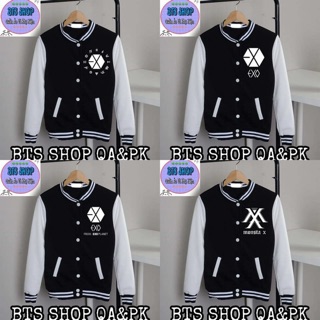 Áo khoác bóng chày EXO
