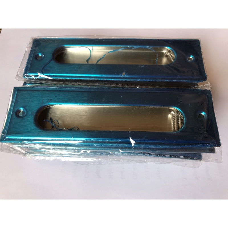 10 Chiếc tay nắm âm tủ inox lỗ vít  96mm 128mm