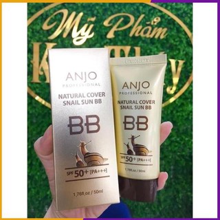KEM NỀN BB CHỐNG NẮNG ANJO NATURAL COVER SNAIL SUN BB SPF50+++