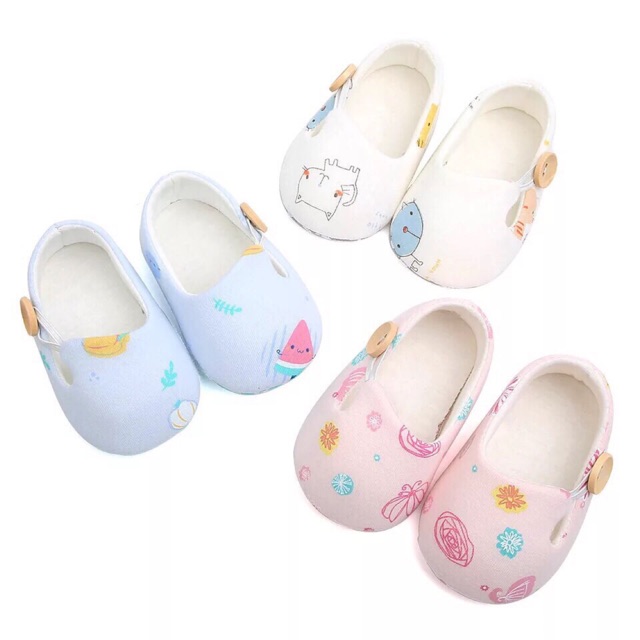 GIÀY BÚP BÊ TẬP ĐI ĐẾ MỀM