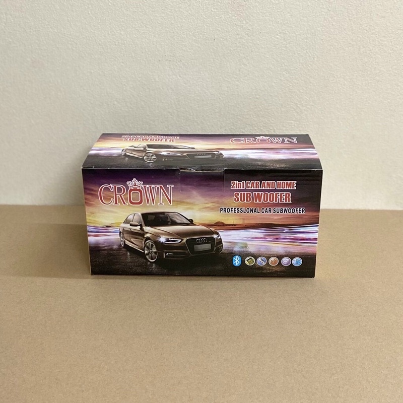 Loa bluetooth SuB Crown 4 dáng bom công suất 10W