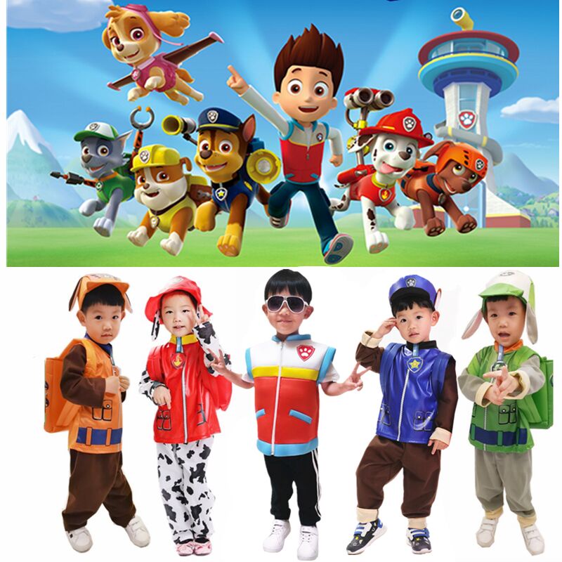 MARSHALL Bộ Đồ Hóa Trang Paw Patrol Độc Đáo Cho Bé